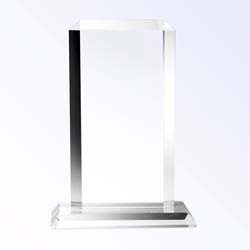 Crystal Simple Plaque Award - UltimateCrystalAwards.com