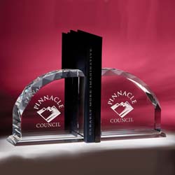 Decorative Crystal Bookends
